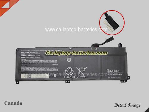 Genuine HASEE Z7T Battery For laptop 3410mAh, 41Wh , 11.55V, Black , Li-Polymer