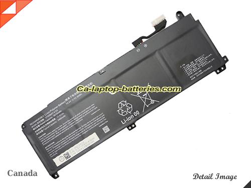 Genuine HASEE Z8-DA7NT Battery For laptop 3410mAh, 53.35Wh , 15.4V, Black , Li-Polymer