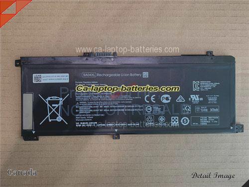 Genuine HP Envy X360 15-DR0000NE Battery For laptop 3470mAh, 55.67Wh , 15.12V, Black , Li-Polymer