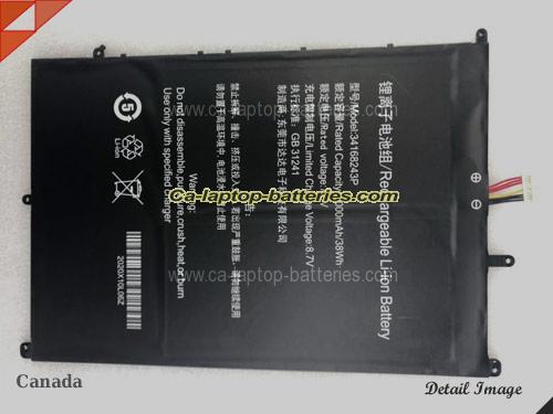 BMAX X15 Replacement Battery 5000mAh, 38Wh  7.6V Black Li-Polymer