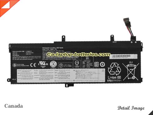 Genuine LENOVO ThinkPad T15 Gen 2 20W4002WMD Battery For laptop 4922mAh, 57Wh , 11.58V, Black , Li-Polymer