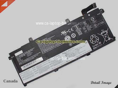 Genuine LENOVO ThinkPad T14 Gen 2-20W000A5MS Battery For laptop 4345mAh, 51Wh , 11.52V, Black , Li-Polymer