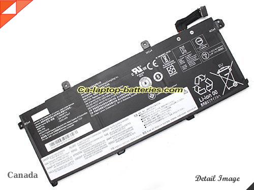 Genuine LENOVO ThinkPad T14 Gen 1(Intel)20S1001HCX Battery For laptop 4345mAh, 51Wh , 11.52V, Black , Li-Polymer