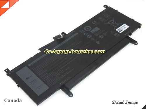 Genuine DELL Latitude 9510 K7RP6 Battery For laptop 6840mAh, 52Wh , 7.6V, Black , Li-Polymer