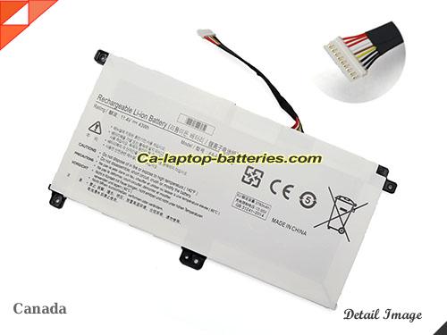 SAMSUNG NT500R5N-X58R Replacement Battery 3780mAh, 43Wh  11.4V White Li-ion