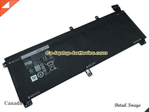 Genuine DELL XPS 15D-3528 Battery For laptop 61Wh, 11.1V, Black , Li-Polymer