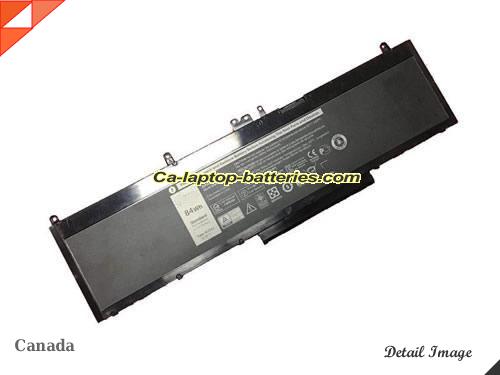 Genuine DELL Latitude 15 E5570(P16V6) Battery For laptop 84Wh, 11.4V, Black , Li-ion