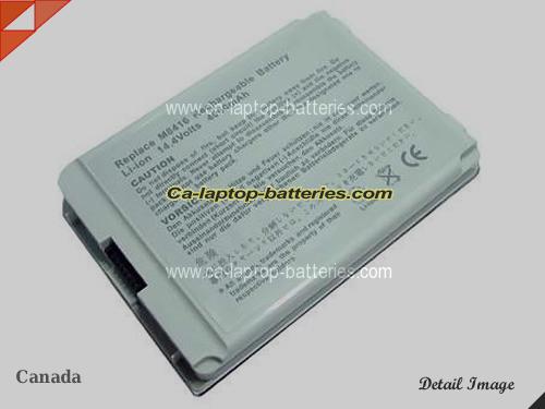 APPLE iBook G3 14 inch M9009B/A- Replacement Battery 4400mAh 14.4V Gray Li-ion