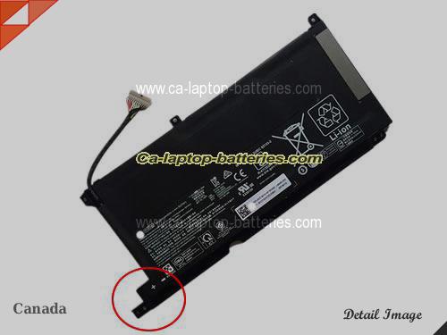 Genuine HP Pavilion Gaming 15-ec0028ax Battery For laptop 4323mAh, 52.5Wh , 11.55V, Black , Li-Polymer