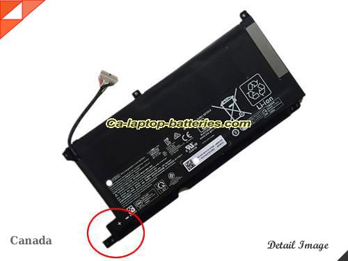 Genuine HP SPECTRE X360 15-AP010CA Battery For laptop 4323mAh, 52.5Wh , 11.55V, Black , Li-Polymer