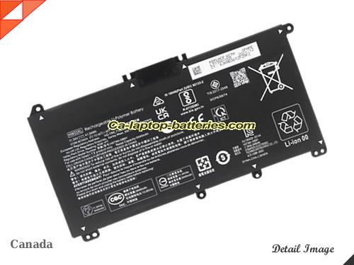 Genuine HP Pavilion 15-eg1007nl Battery For laptop 3440mAh, 41.04Wh , 11.34V, Black , Li-Polymer