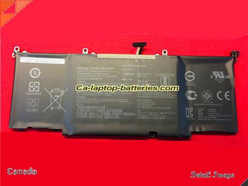 Genuine ASUS FX502VM-DM092T Battery For laptop 4110mAh, 64Wh , 15.2V, Black , Li-ion