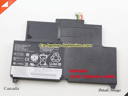 Genuine LENOVO 33473MC Battery For laptop 2900mAh, 43Wh , 2.9Ah, 14.8V, Black , Li-Polymer