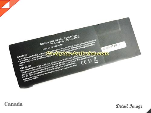 SONY VAIO VPCSB17GW/S Replacement Battery 4400mAh 11.1V Black Li-ion