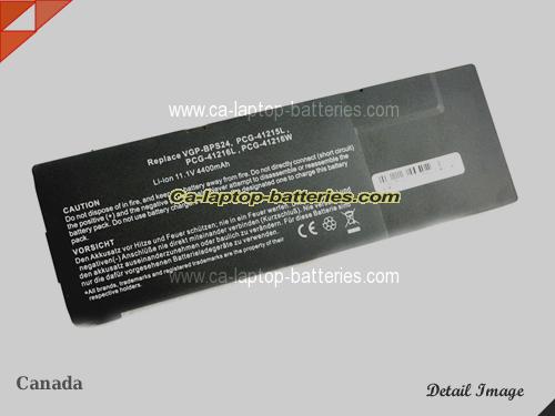 SONY VAIO VPC-SB25FL Replacement Battery 4400mAh 11.1V Black Li-ion