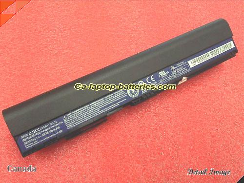 ACER Aspire One 725-C61bb Replacement Battery 4400mAh 11.1V Black Li-ion