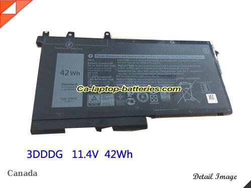 Genuine DELL Latitude 3520 DG9X6 Battery For laptop 3690mAh, 42Wh , 11.4V, Black , Li-ion