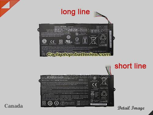 ACER Chromebook 14 CB3-431-C2GR Replacement Battery 3920mAh, 45Wh  11.4V Black Li-ion