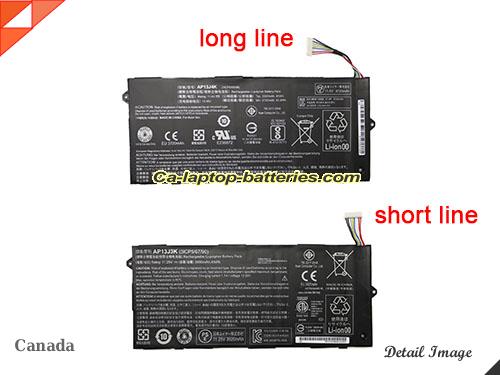 ACER Chromebook 11 C732T-C742 Replacement Battery 3920mAh, 45Wh  11.4V Black Li-ion