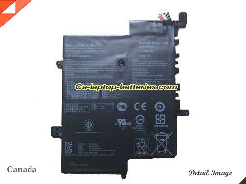 Genuine ASUS Vivobook E12 E203NA-YS02 Battery For laptop 4840mAh, 38Wh , 7.6V, Black , Li-Polymer