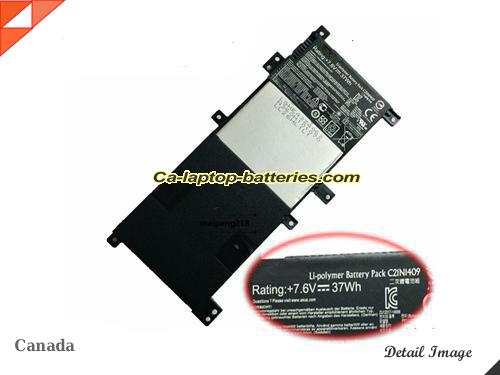 ASUS F430LDB Replacement Battery 4800mAh, 37Wh  7.6V Black Li-Polymer