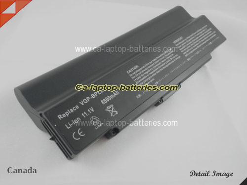 SONY VAIO VGN-FE550G Replacement Battery 8800mAh 11.1V Black Li-ion