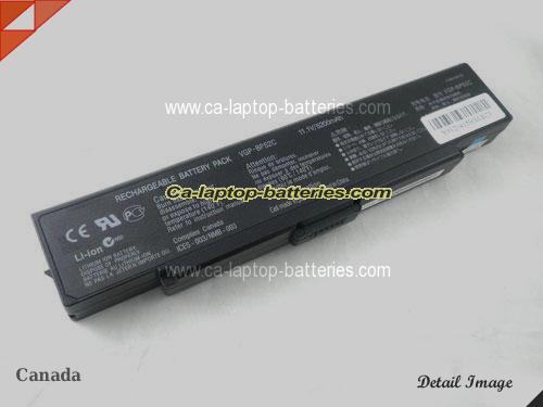 SONY VAIO VGN-FE550G Replacement Battery 4400mAh 11.1V Black Li-ion