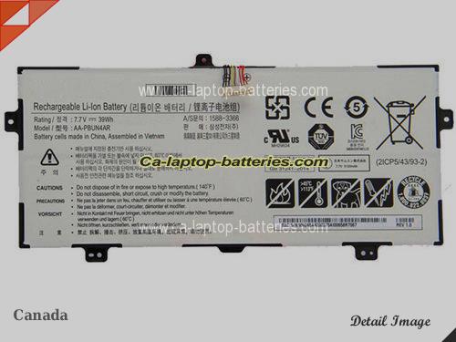 SAMSUNG NT900X5L-K38L Replacement Battery 5120mAh, 39Wh  7.7V White Li-ion