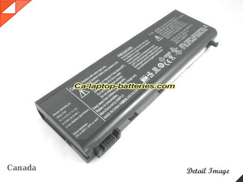 PACKARD BELL Minos GP2W MGP20 Replacement Battery 4400mAh 11.1V Black Li-ion