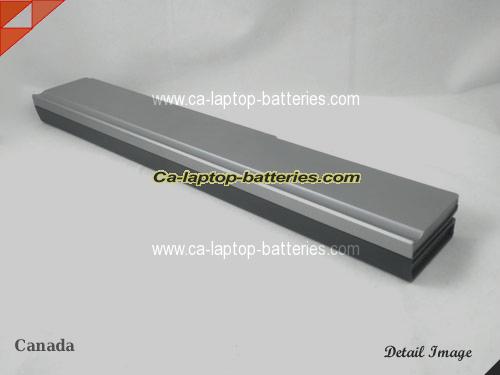 MSI MegaBook M630 Replacement Battery 4400mAh 14.4V 1 side Sliver and 1 side black Li-ion