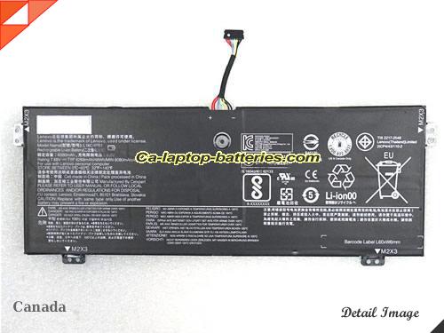 Genuine LENOVO Yoga 720-13IKBR 81C300BLRU Battery For laptop 6268mAh, 48Wh , 7.68V, Black , Li-ion