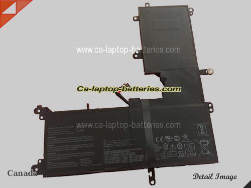 ASUS VivoBook Flip 14 TP410UA-EC463T Replacement Battery 3653mAh, 42Wh  11.52V Black Li-Polymer