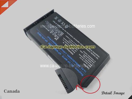 FUJITSU-SIEMENS Amilo Pro V2010 Replacement Battery 4400mAh, 65Wh  14.8V Black Li-ion