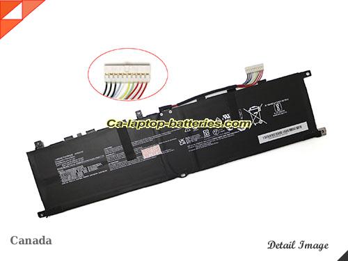 MSI GP66 Leopard 11UH-038FR Replacement Battery 4280mAh, 65Wh  15.2V Black Li-Polymer