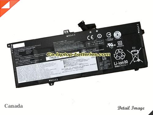 Genuine LENOVO ThinkPad X390 20Q00059RK Battery For laptop 4220mAh, 48Wh , 11.4V, Black , Li-Polymer