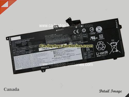 Genuine LENOVO ThinkPad X390 20Q1000PIX Battery For laptop 4220mAh, 48Wh , 11.4V, Black , Li-Polymer