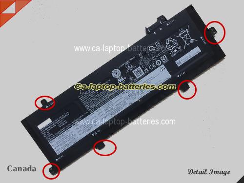 Genuine LENOVO ThinkPad T16 Gen 1(AMD)21CH004CAT Battery For laptop 3392mAh, 52.5Wh , 15.48V, Black , Li-ion