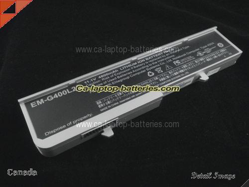 WINBOOK T230 Replacement Battery 4800mAh 11.1V Silver Li-ion