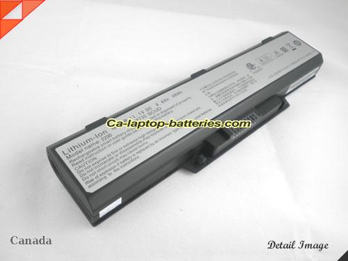 Genuine TWINHEAD H12Y Battery For laptop 4400mAh, 11.1V, Black , Li-ion