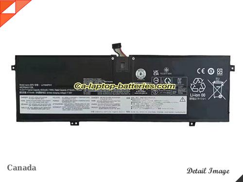 Genuine LENOVO Yoga Slim 9 14IAP7 82T00027IX Battery For laptop 4833mAh, 75Wh , 15.52V, Black , Li-Polymer