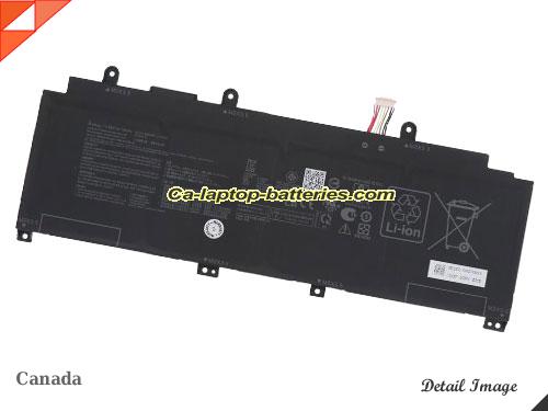 Genuine ASUS ROG Flow X13 GV302XA Battery For laptop 4820mAh, 75Wh , 15.56V, Black , Li-Polymer