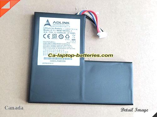 ADLINK IMTBT-B6300L-1 Battery 6300mAh, 47.88Wh  7.6V Black Li-Polymer