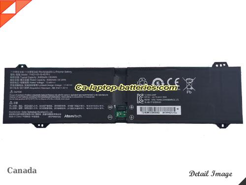 MECHREVO PHID1-00-18-4S1P-1 Battery 6450mAh, 99.8Wh  15.48V Black Li-Polymer