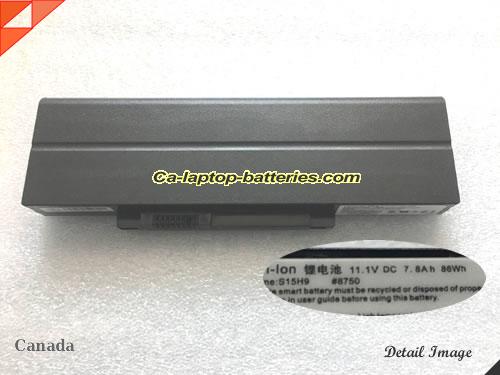 Genuine TWINHEAD Durabook S14y Battery For laptop 7800mAh, 86Wh , 7.8Ah, 11.1V, Black , Li-ion