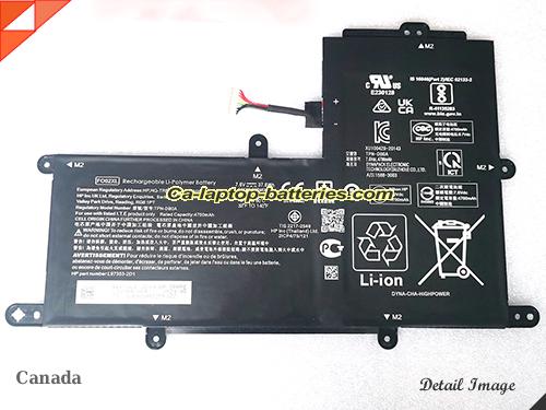 HP L97353-2D1 Battery 4700mAh, 37.6Wh  7.6V Black Li-Polymer