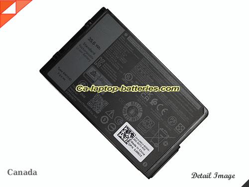 DELL JM6CX Battery 4684mAh, 35.6Wh  7.6V Black Li-ion