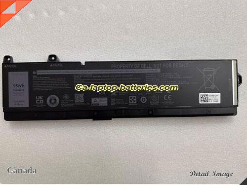 DELL 5JMD8 Battery 7650mAh, 93Wh  11.55V Black Li-ion