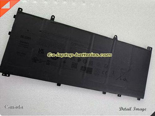 DELL DKNWN Battery 7061mAh, 80.5Wh  11.4V Gray Li-ion