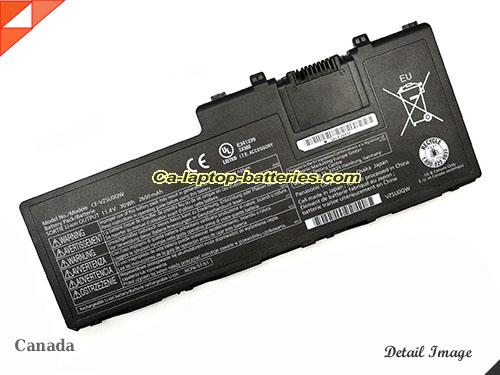 PANASONIC CF-VZSUOQJS Battery 2600mAh, 30Wh  11.4V Black Li-Polymer