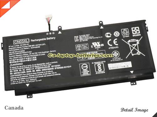 Genuine HP Envy 13-AB003NW Battery For laptop 5020mAh, 57.95Wh , 11.55V, Black , Li-ion